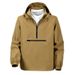 Men's Windproof Hooded Work Jacket - Casual Streetwear Zip-Up Coat For Autumn (2025 New Style)_viptrois.com
