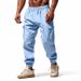 Men's Clothing Men's Casual Pants Spring And Autumn Style Wide Tube Outdoor Sports Workwear Cuff Pants Men_viptrois.com