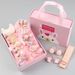 Kids Clothing 18 Piece Set Portable Gift Box Hair Rope Princess Little Girl Hair Rope Baby Hair Clip Gift Box Set_viptrois.com