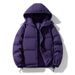 Unisex Thermal Hooded Jacket – Slim-Fit Puffer Coat With Hidden Pockets (S-3XL, 7 Colors, 200g Polyester Fill)_viptrois.com