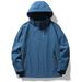 2025 New Outdoor Thin Jacket Single-layer Detachment Cap Waterproof Men's And Women's Models_viptrois.com