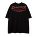 Men's Clothing Qilin Hiphop Style Cotton Dot Pull Paddle Youth Summer T Shirt Men And Women Ins Loose College Student Short Sleeves_viptrois.com