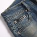 Spot Men's Retro Slim Fit Stretch Jeans Trendy Straight Leg Trousers Versatile Classic Style_viptrois.com