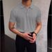 Men's Clothing Summer Lapel T Shirt Men's Loose Knit Sweater Solid Color Casual Men's Polo Shirt Short Sleeve_viptrois.com