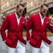 Men's Clothing 2024 New New Suit Men's Jacket Style Slim Fit Business Casual Groomsmen Suit Groom Wedding Men's Suit S3_viptrois.com