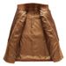 Autumn And Winter Double-Layer Collar Coat, Thick Collar, Medium Long Woolen Windbreaker, Men's Coat_viptrois.com