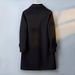 Loom Loom Europe Station 2024 Double-Sided Wool Suit Collar Woolen Men's Cashmere Coat Mid-Length Jacket_viptrois.com