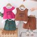 Boys' Versatile Jeans Spring New Collection, Children's Casual Long Sleeve Doll Hoodie, Two Piece Set, 2025_viptrois.com