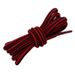 Shoe Accessories gold shoelaces wholesale Martin boots dad shoes big yellow boots original two color stripes all match retro round shoelaces_viptrois.com