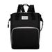 New Style Mother Bag Solid Color Mother Bag Female Large Capacity Storage Backpack Multifunctional Outdoor Baby Bag_viptrois.com