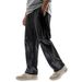 Men's Hawaiian Print Casual Pants - Loose Fit Cotton Linen Blend (Breathable & Comfortable For All Seasons)_viptrois.com