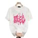 Men's Clothing Short sleeved T shirt men's summer thin fashion print trendy brand casual cotton round neck half sleeved top ins_viptrois.com