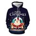 Pure European And American Long Sleeve Trendy For Men Christmas Pullover Double Layer Sweatshirt Sports Casual Set With_viptrois.com