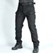 Men's Ix7 Fleece Lined Waterproof Hiking Pants Outdoor Warm Long Casual Cargo Pants For Autumn Winter Thick_viptrois.com