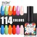 Arte Clavo Nail Gel Polish Glitter Semi Permanent Gellack Art Salon Polish Neon UV LED Varnish Hybrid Top Coat Gel_viptrois.com