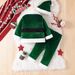 Children's Christmas autumn and winter thick long sleeve trousers Santa Claus dress up three piece children's clothing ins_viptrois.com