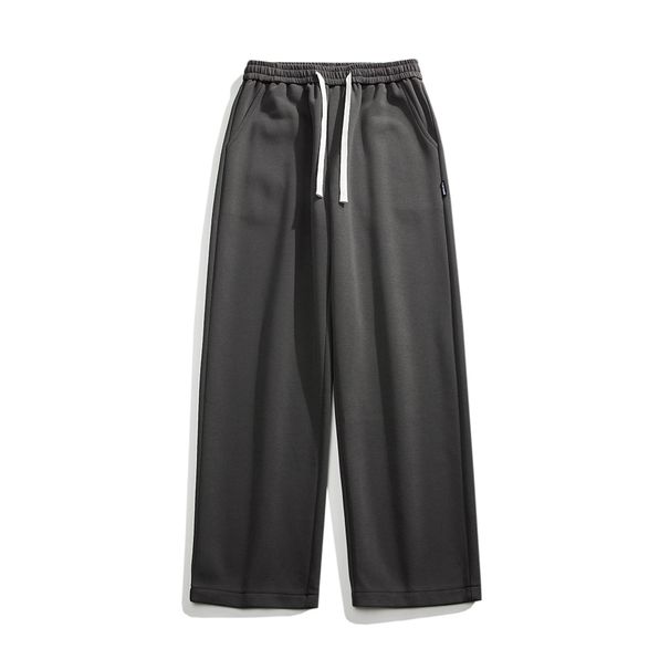 LKTM Men's # Grey Sports For Men And Youth Loose Straight Drawstring Trendy Versatile Wide Leg Casual Guard Pants C47_viptrois.com