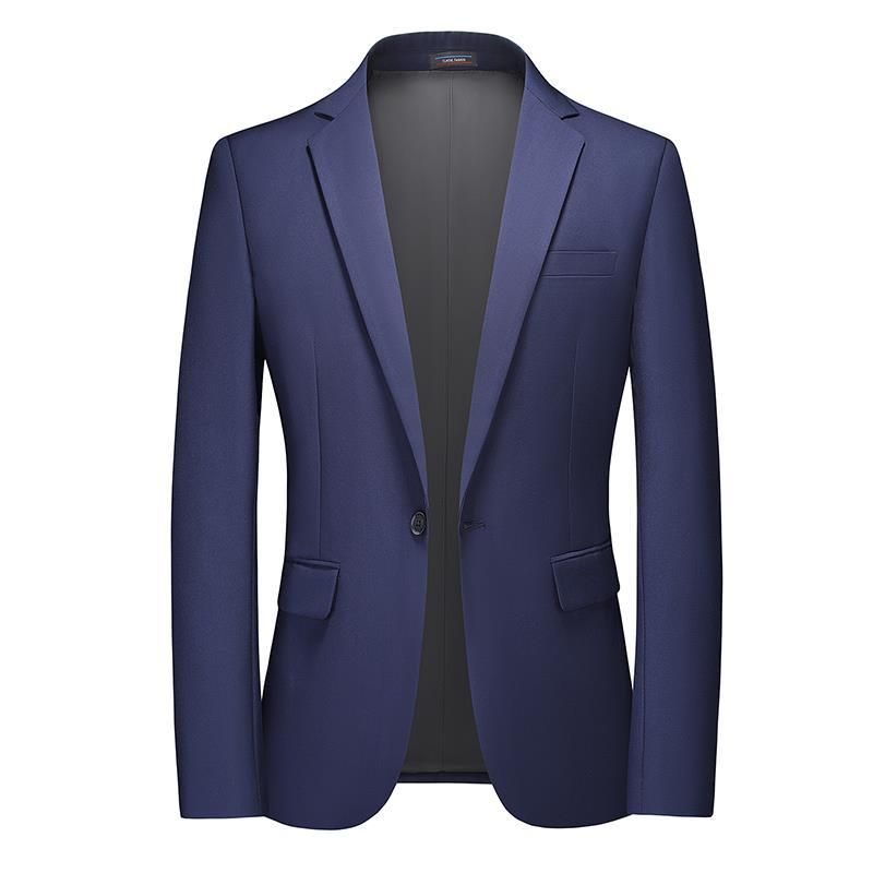 CT 2025 Summer New Solid Color Single-Breasted Blazer Men's Casual Loose Fit Suit Jacket_viptrois.com