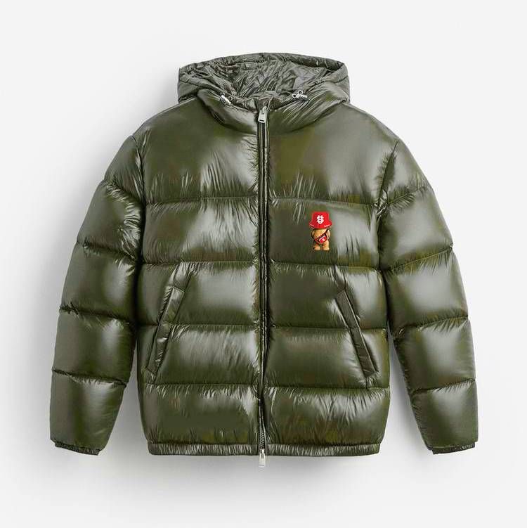 Men's Clothing Unisex Yellow Puffer Vest Jacket 2-in-1 - Detachable Sleeves, Oversized Streetwear Style, Cotton-Poly Blend (S/M/L/XL)_viptrois.com