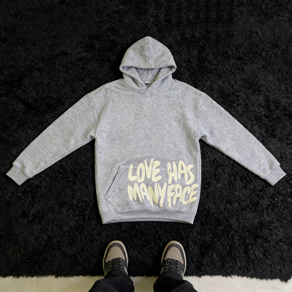 Men's Harajuku Style Pullover Sweatshirt Royal Blue White Cotton Casual Preppy Sports Hoodie Full Sleeve Spring Autumn_viptrois.com