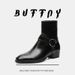 Men's Boots Chelsea Boots Pointed Thick Sole Height Increasing Dress Martin Boots_viptrois.com