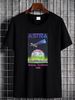 Vintage 1998 Astra 2A Satellite Launch Baikonur Kazakhstan T Shirt Lg NWOT Rare! Fashion Breathable Casual Summer Homme Slightly Designer Clothes_viptrois.com