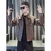 Stylish Streetwear Men's PU Jacket 2025 New Trendy Autumn Winter High-end Fashion Brand Coat_viptrois.com