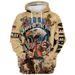New Men's 3D Digital Printing Series American Flag Hooded Pullover Sweater_viptrois.com