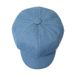 Cowboy Beret For Women Spring Octagonal Artist Large Cloud Face Slimming Sun Hat_viptrois.com