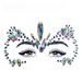 Halloween Edm Electronic Music Festival Face Stickers Eyebrow Stickers Diamond Resin Diamond Carnival Diamond Stickers Masquerade Face Decoration_viptrois.com