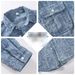 Men's Denim Jacket Design Sense Old Fashion Thick Top Versatile Foreign Trade Loose Jacquard Jacket_viptrois.com