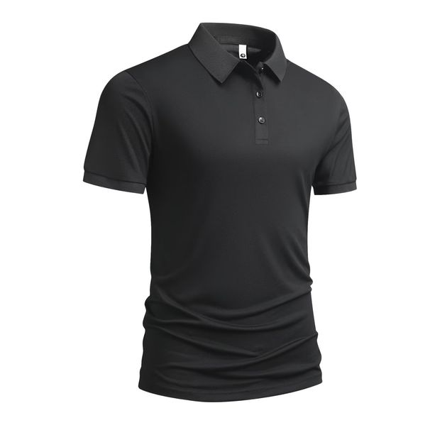Cross-border American-style Best-selling Summer Polo For Men, Heavyweight Breathable Loose Casual Business_viptrois.com