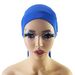 Men's Hats Braided Hair Care Cap Solid Color Two Way Straight Braided Long Hair Care Cap Breathable Milk Silk Long Tube Sleeping Cap_viptrois.com