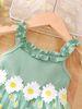 Kids' Clothing Platform Baby Girl Sleeveless Sling Mesh Dress_viptrois.com