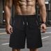 2025 Large-size Men's Loose Sports Shorts With Side Pockets And Concealed Zippers_viptrois.com