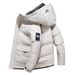 New Winter Men's Cotton-padded Jacket, Short And Thick Cotton-padded Jacket, Korean-style Trendy Down Cotton-padded Jacket With Hood_viptrois.com