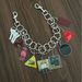 Chain Necklace Dual Use - Handmade Triangle & Square Hip Hop Accessories For Rave Festival, Nightclub (Shining Reflective Design)_viptrois.com