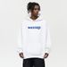 Autumn And Winter Heavy Trendy Brand Letter Sweater Men's Hooded Loose Velvet American Street Couple Top Jacket_viptrois.com