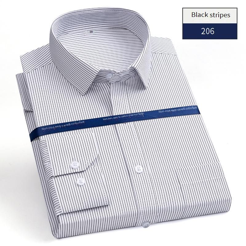 Men's Slim Fit Long Sleeve Dress Shirt – 100% Cotton Professional & Casual Shirt For Office & Everyday Wear_viptrois.com