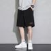 Men's Quick-Dry Basketball Shorts With Drawstring | Lightweight Stretch Fabric | Casual Athletic Shorts For Summer & Gym_viptrois.com