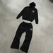Men's Clothing Winter New Men's S Sports Letter Ribs Cotton Coat Casual Stitching Knitted Coat_viptrois.com