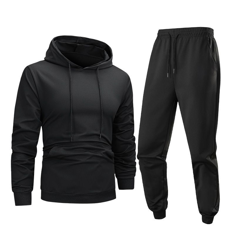 Men’s Oversized Hoodie & Sweatpants Set – Loose Fit Casual Streetwear (Black/Greyish/Bluish, S-2XL)_viptrois.com
