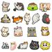 Cute Cartoon Cat Pattern Shoes Flower Shoe Buckle Soft Glue DIY Garden Shoe Accessories_viptrois.com