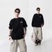 Heavy High Street Hatless Top Sweater Premium Printing Crew Neck Ruffian Handsome Long Sleeve Letter Demon American Autumn Men_viptrois.com