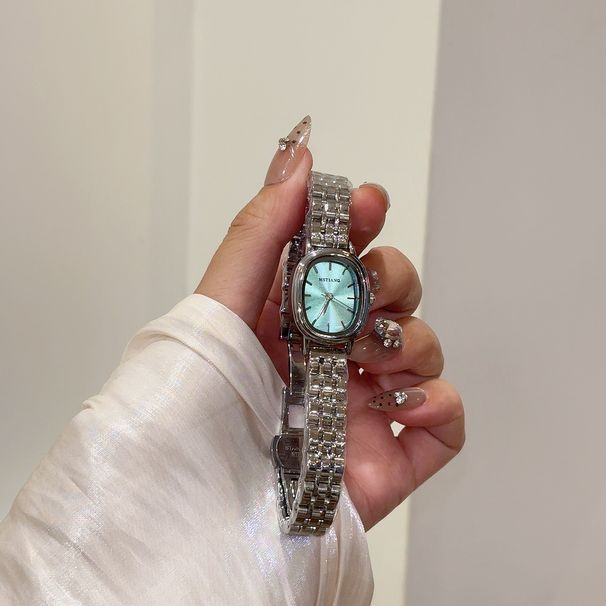 Kid's Watches Steel Strap Watch Niche Ins Student Fashion Simple College Style Small Dial_viptrois.com
