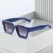 Simple Thick Frame Sunglasses, Trendy Box Foreign Trade Glasses, Personalized Cross-border Large Frame Sunglasses_viptrois.com