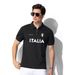 Five-star Half-zipper Polo Shirt, Football Fan Commemorative T-shirt_viptrois.com