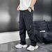 Men's Clothing Men's Winter Fleece-Lined Work Pants With Waterproof Fabric, Multi-Pockets, Straight Leg For Outdoor & Casual Wear (Black, Coffee)_viptrois.com