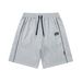 Chicano Style Embroidered Over-Knee Short Sweatpants | West Coast Inspired Drop-Crotch Joggers With Script Lettering_viptrois.com