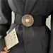 Round buckle chain elastic elastic waist wrap female outer suit dress pearl disc black vintage belt_viptrois.com